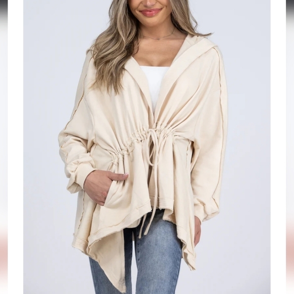 HEYSON Magic in the Air Hooded Tie  Cardigan sz M - Picture 2 of 12